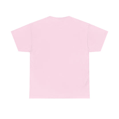 ‘Bilingual’ Tee - Pink & White