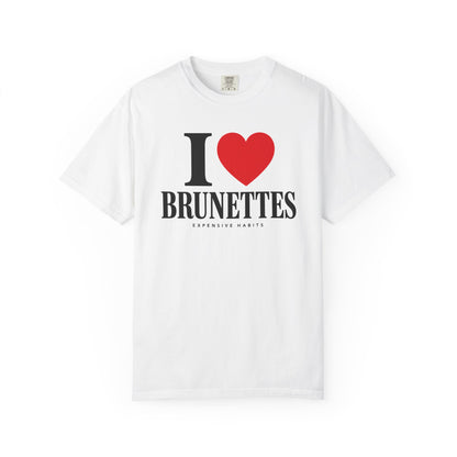 'Brunette Lover' White