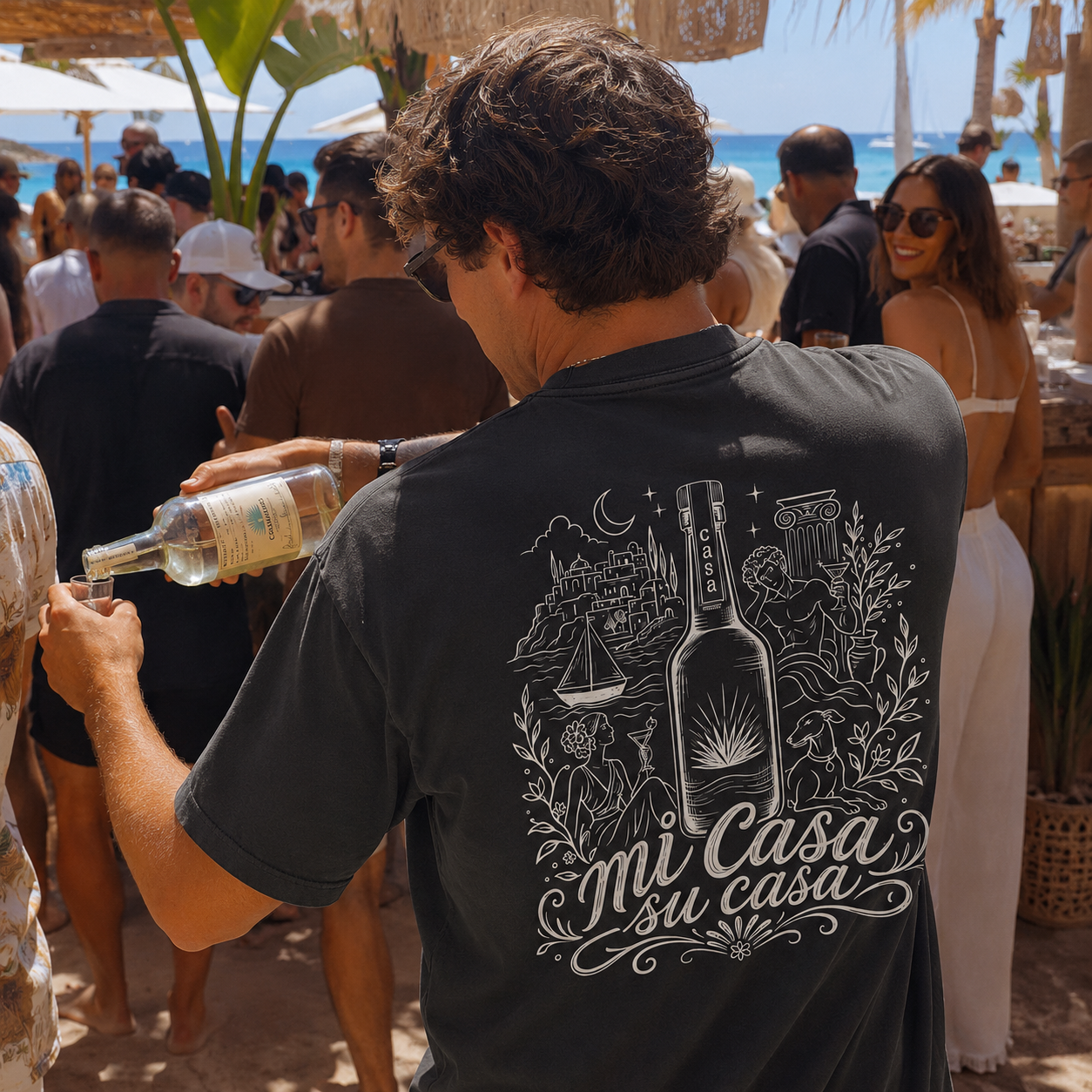 'Casa' Tee Graphite